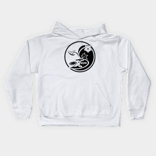 Yin and Yang Nature Kids Hoodie